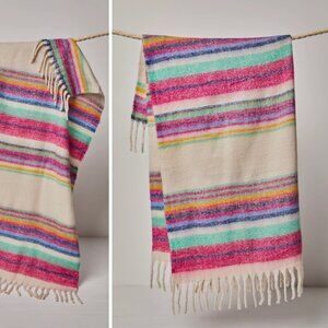 NWT Free People Skye Stripe Blanket